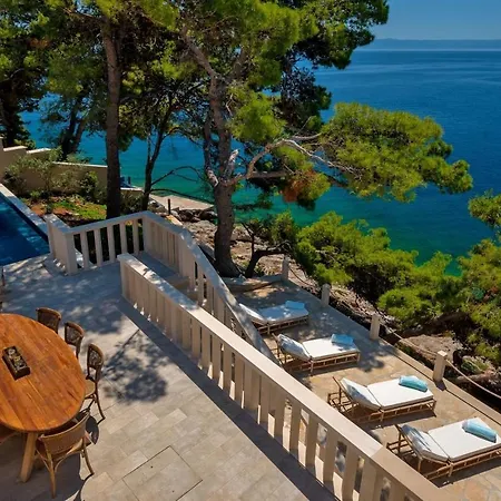 Villa Luxury Beachfront Brac Bliss With Private Pool At The On Brac Island - Sumartin Selca (Brac)